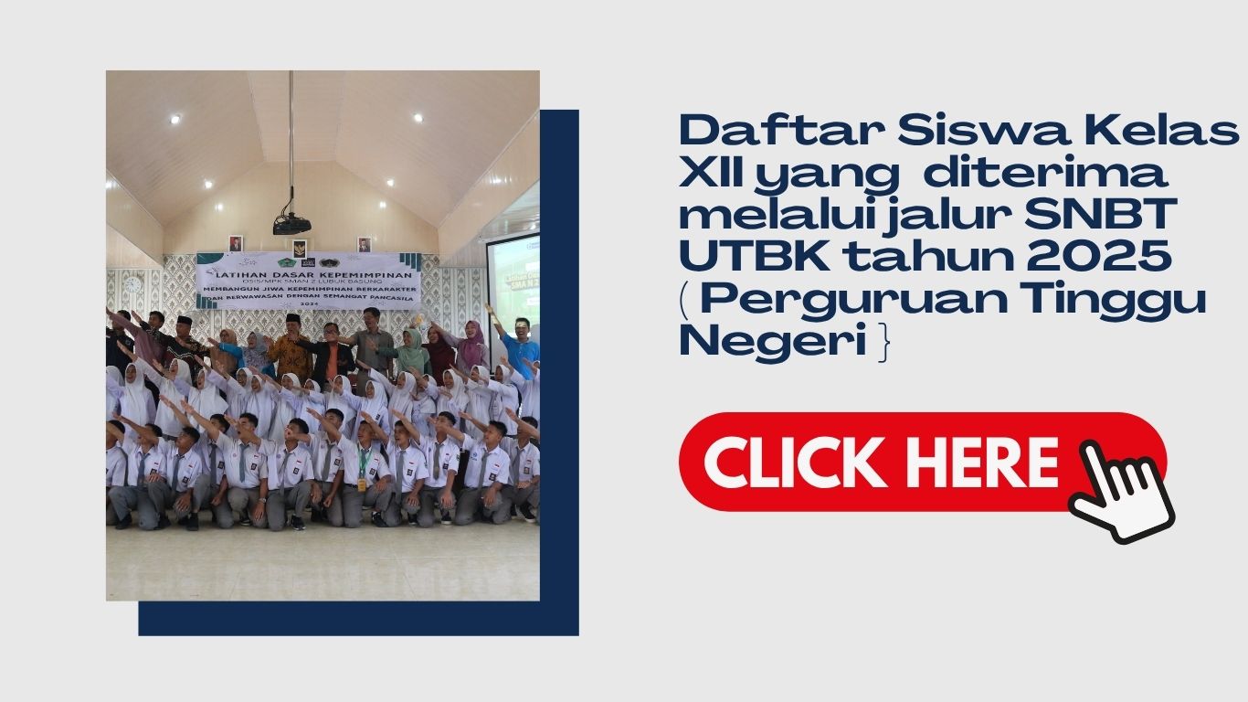Daftar lulus jalur SNBT 2025